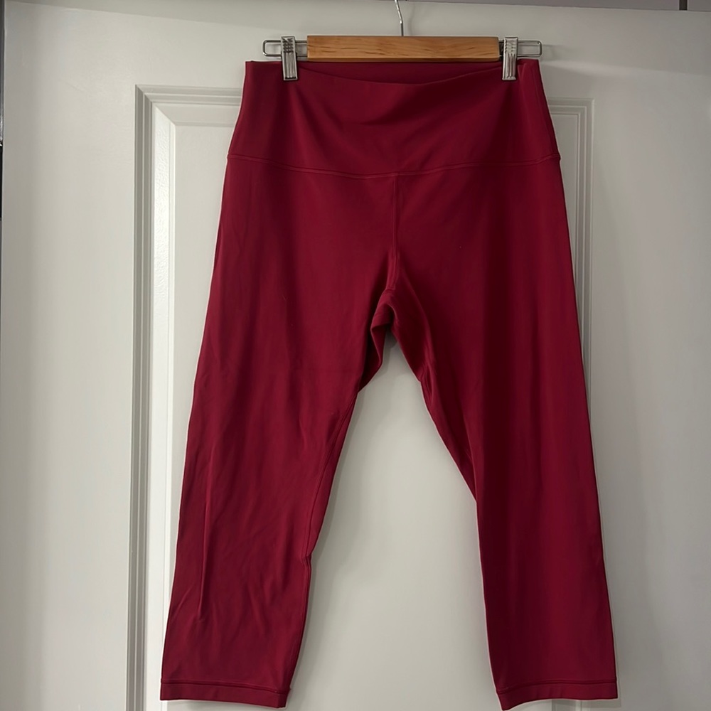 Lululemon Align Cropped High Rise